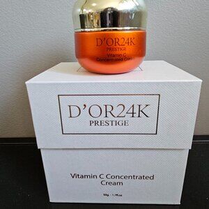 D'OR 24K VITAMIN C CONCENTRATED CREAM - 1.7 fl oz \ 50 ml- BRAND NEW - SEALED